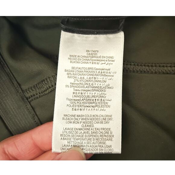 BCBG Maxazria Christopher Green Pants Womens Size S - Picture 5 of 9